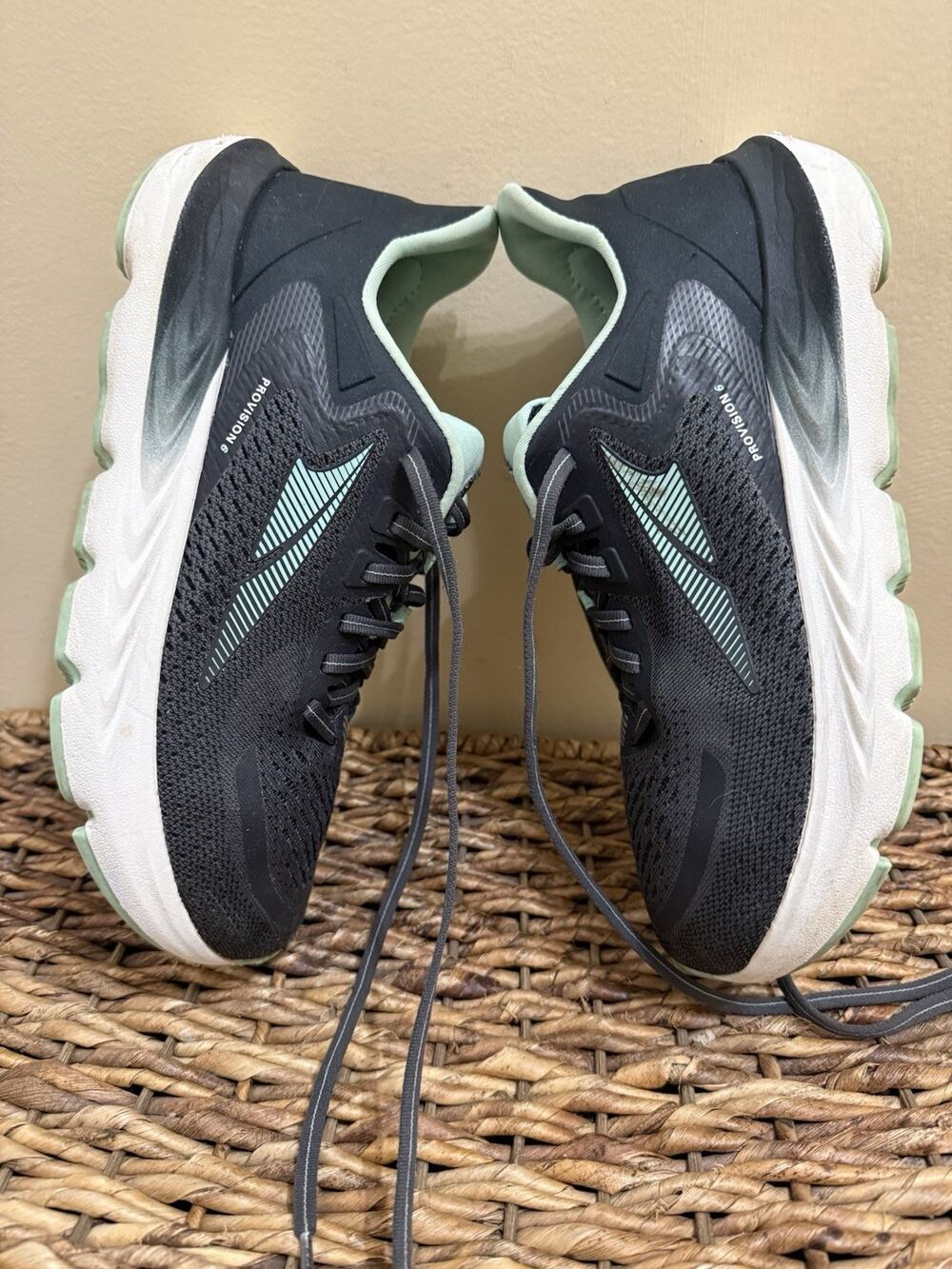 Altra Provision 6 Gray Blue Running Shoes Athletic Sneakers Womens Size 8
